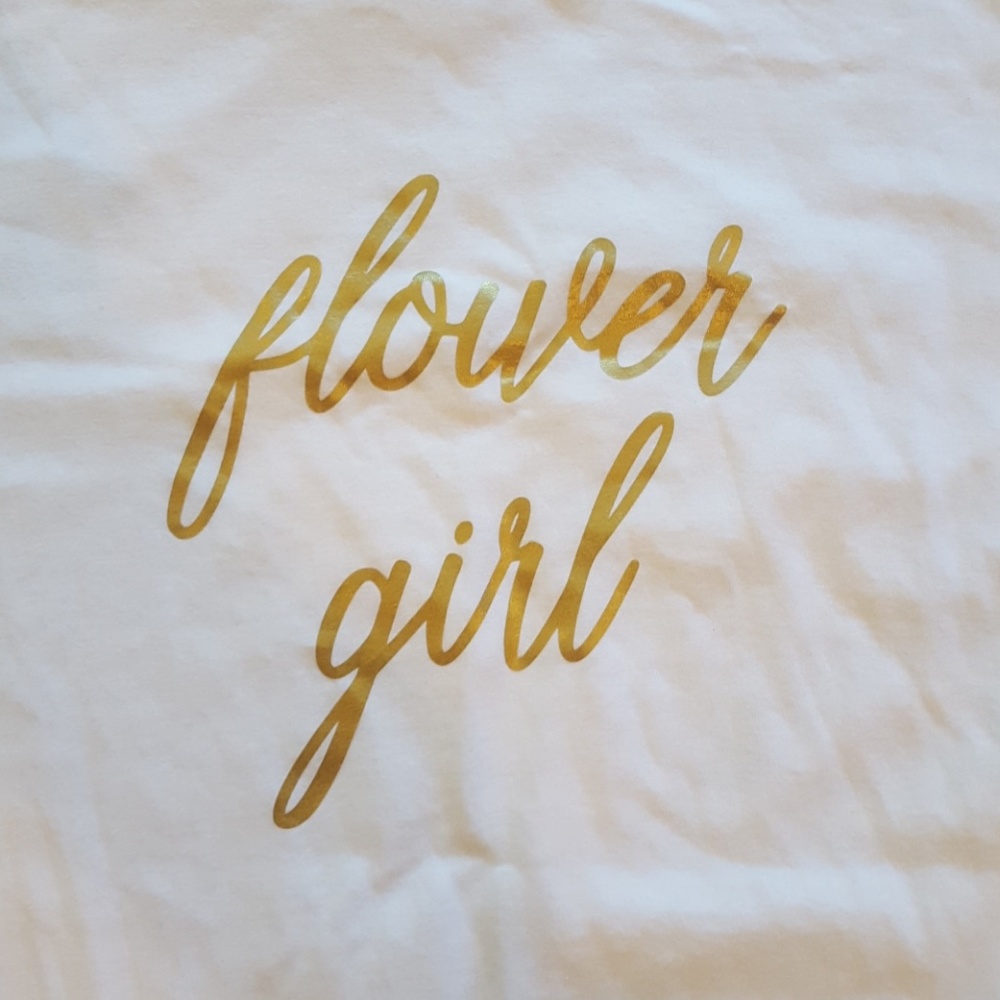 Flower Girl Wedding T-shirt